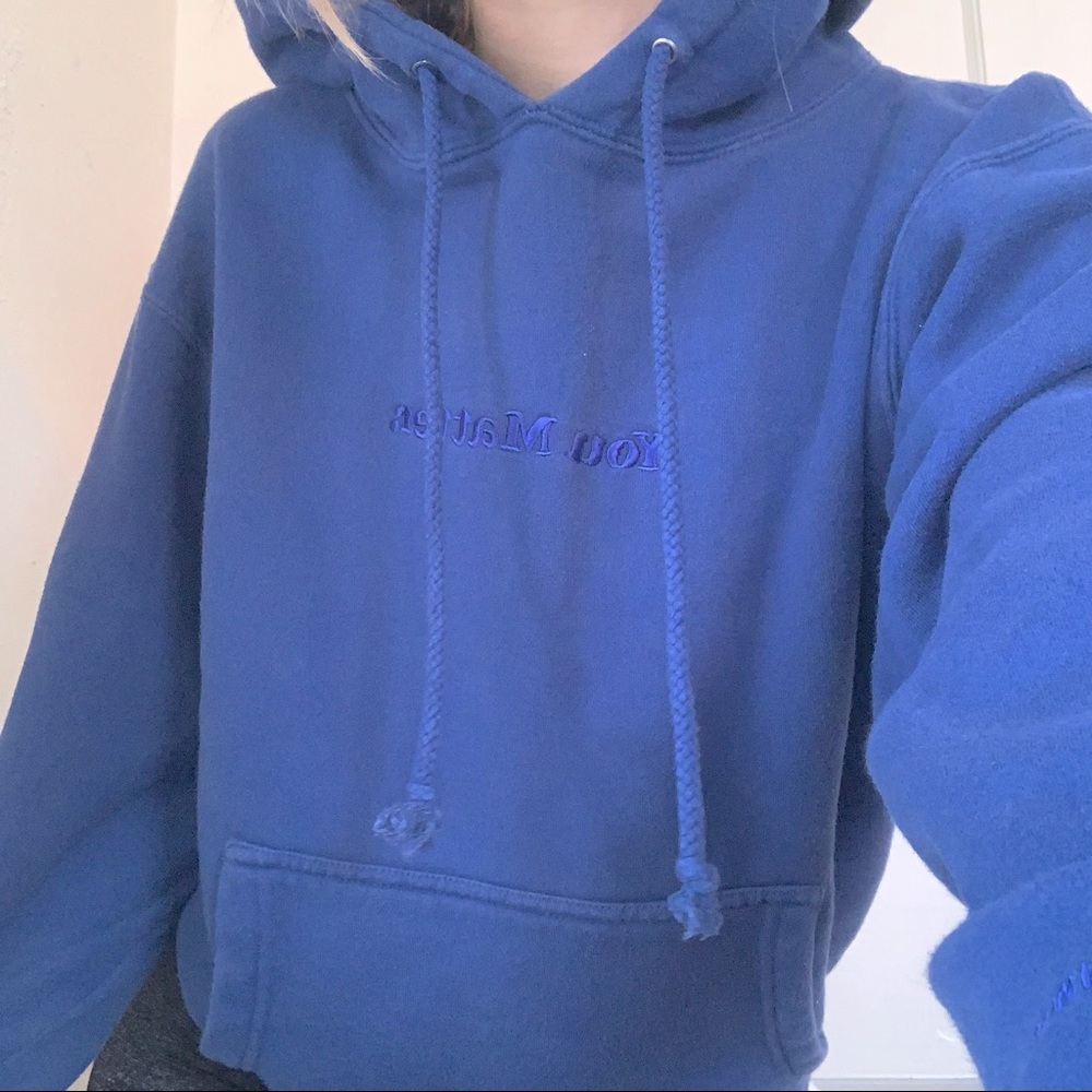 Royal Blue You Matter Hoodie